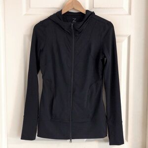 Zella Blue Zip Up Hooded Jacket Size XS